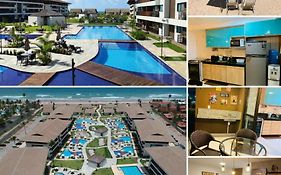 Luxuoso Flat 3 Quartos, Terreo, No Cupe Beach Living - Beira Mar De Porto De Galinhas