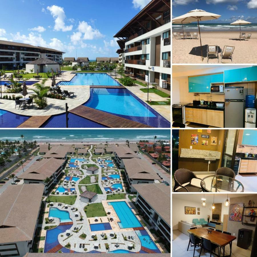 Luxuoso Flat 3 Quartos, Terreo, No Cupe Beach Living - Beira Mar De Porto De Galinhas Porto de Galinhas Exterior foto